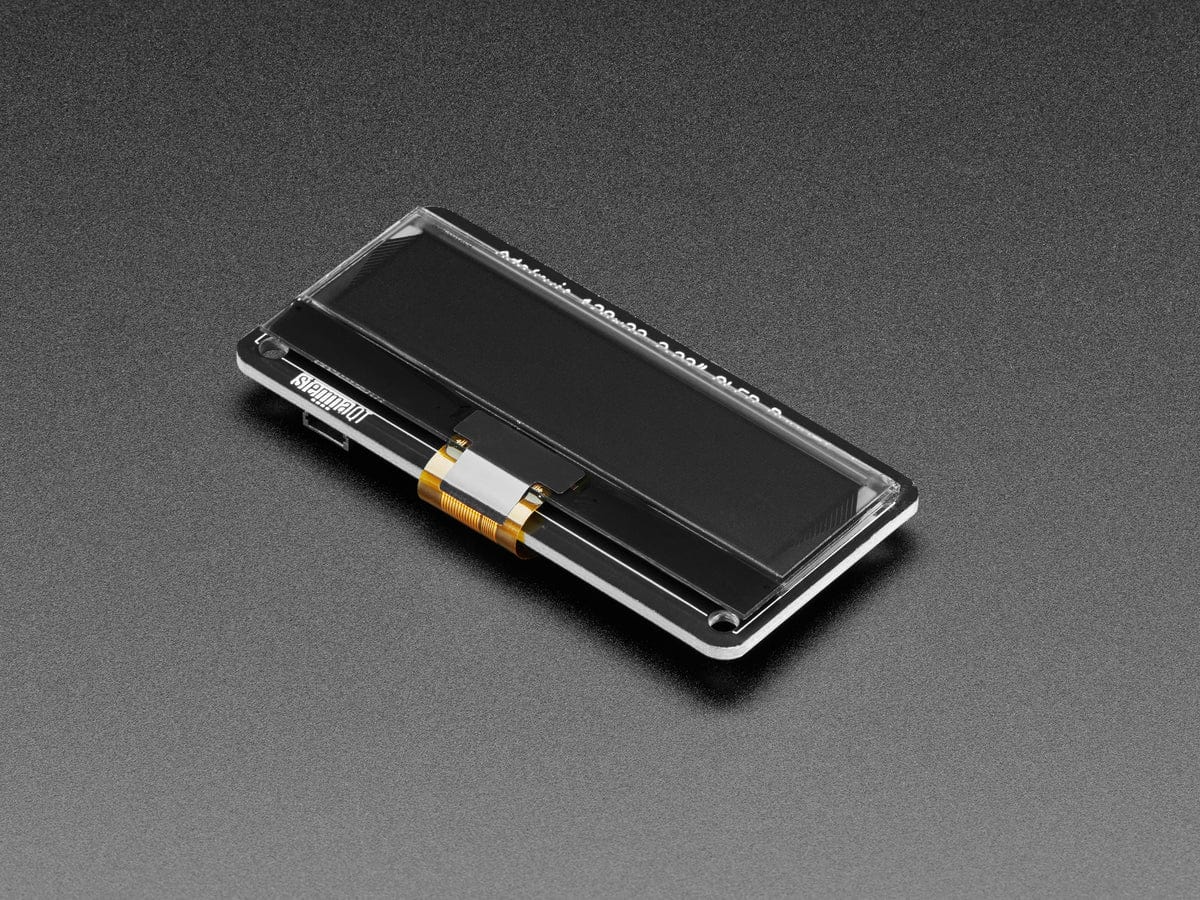 Adafruit 2.23" Monochrome OLED Bonnet for Raspberry Pi by Adafruit - The Pi Hut