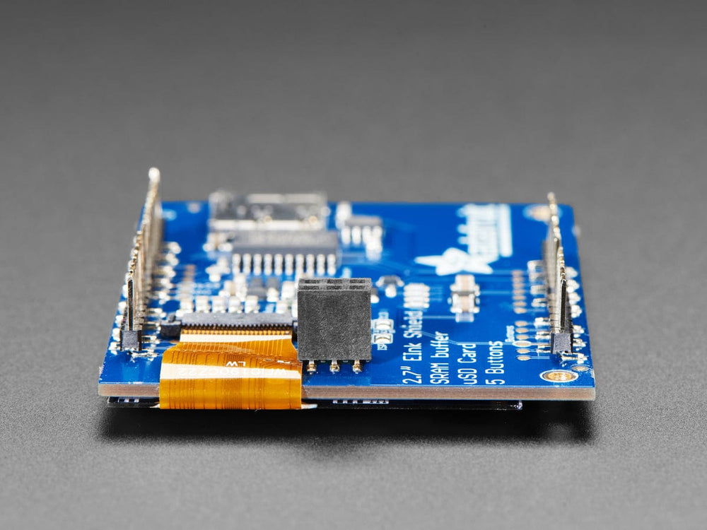 Adafruit 2.7" Tri-Color eInk / ePaper Shield with SRAM (Red Black White) by Adafruit - The Pi Hut