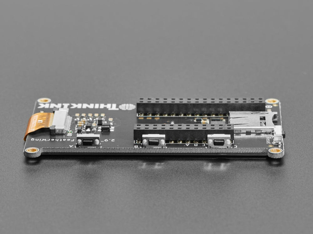 Adafruit 2.9" Grayscale eInk / ePaper Display FeatherWing (4 Level Grayscale) by Adafruit - The Pi Hut