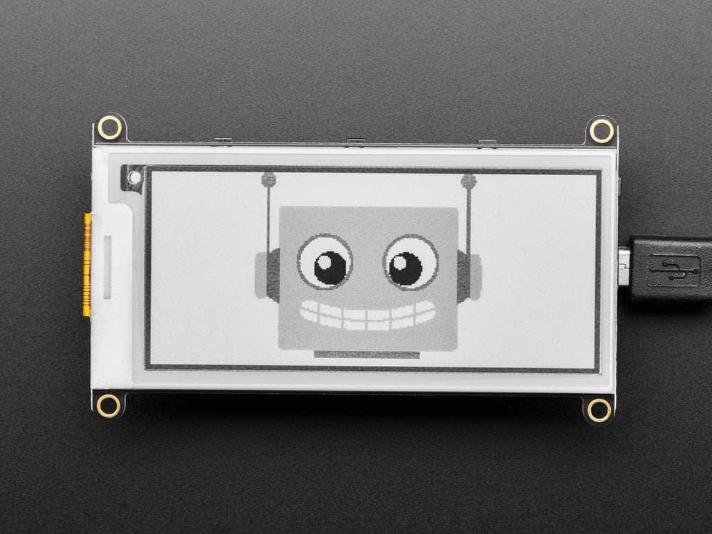 Adafruit 2.9" Grayscale eInk / ePaper Display FeatherWing - The Pi Hut