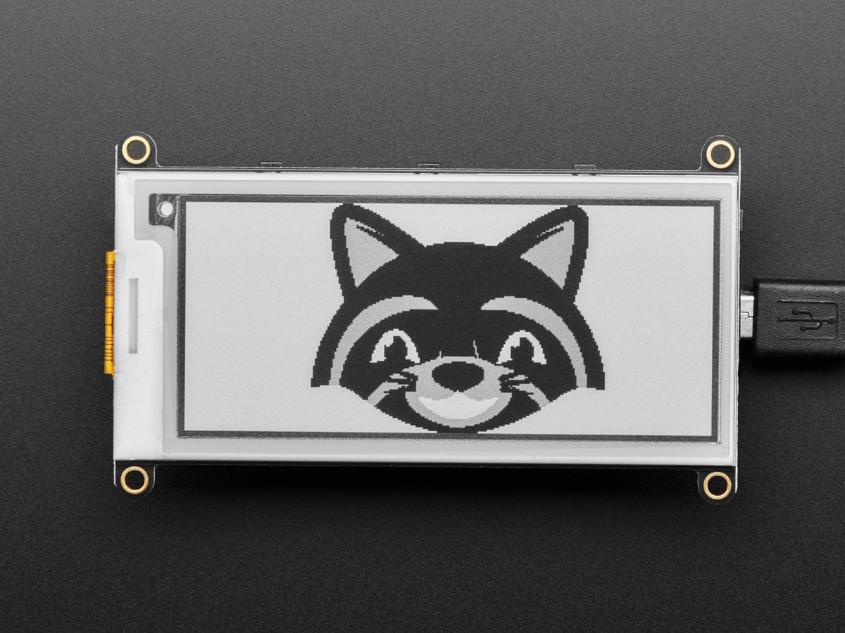 Adafruit 2.9" Grayscale eInk / ePaper Display FeatherWing (4 Level Grayscale) by Adafruit - The Pi Hut