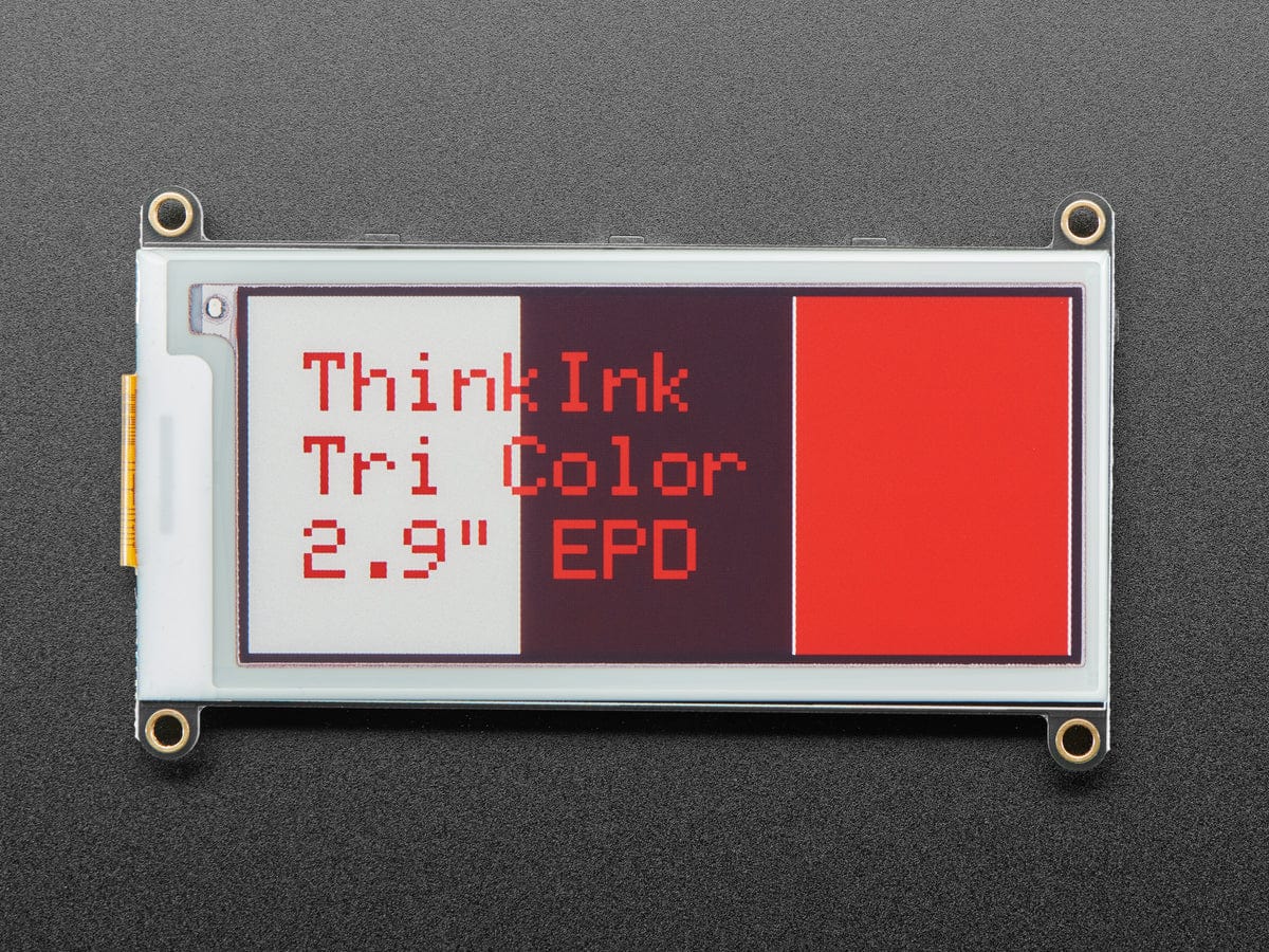 Adafruit 2.9" Tri-Color eInk / ePaper Display FeatherWing - The Pi Hut