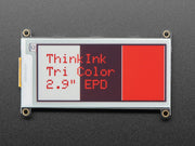 Adafruit 2.9" Tri-Color eInk / ePaper Display FeatherWing - The Pi Hut