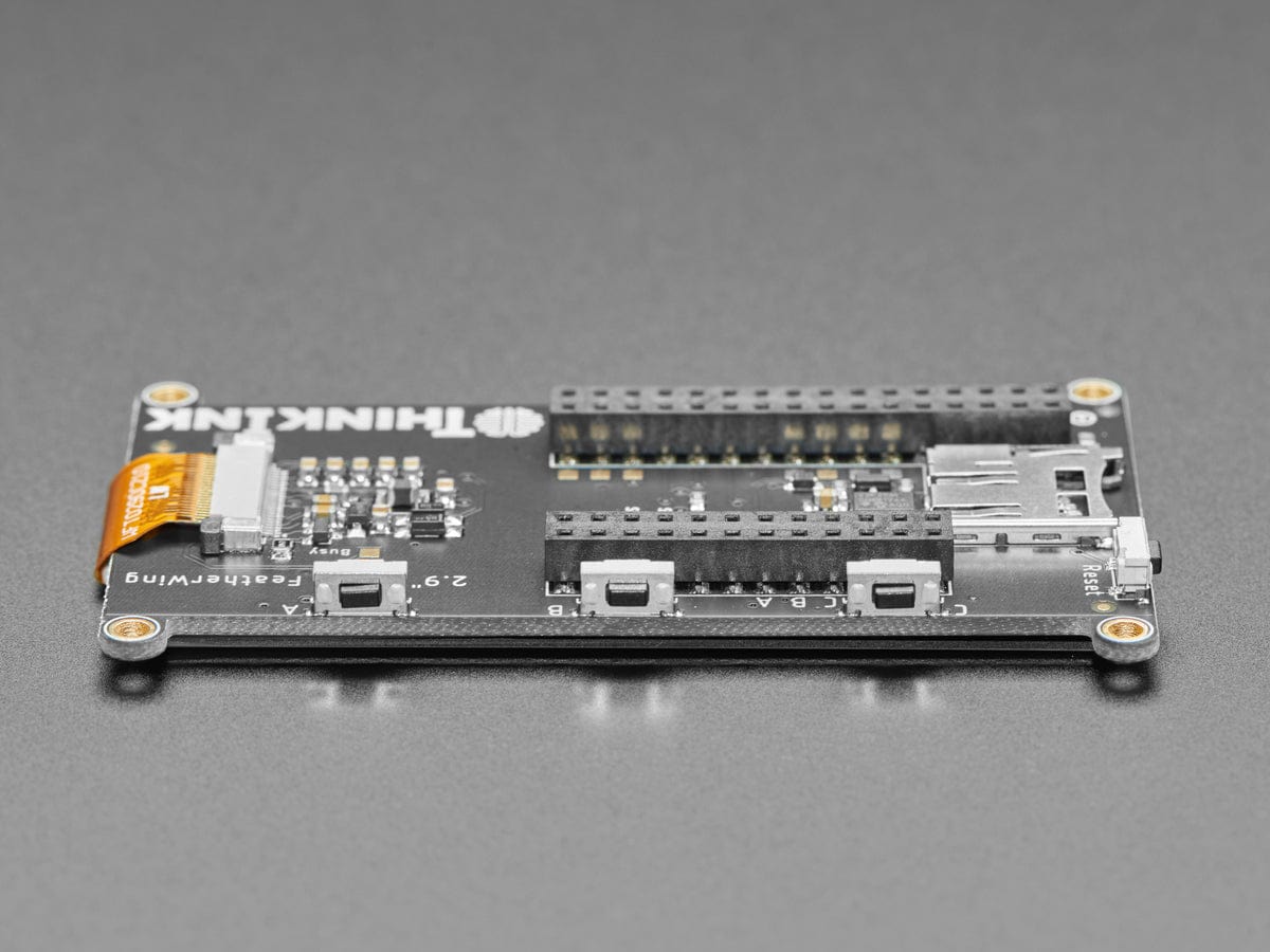 Adafruit 2.9" Tri-Color eInk / ePaper Display FeatherWing - The Pi Hut