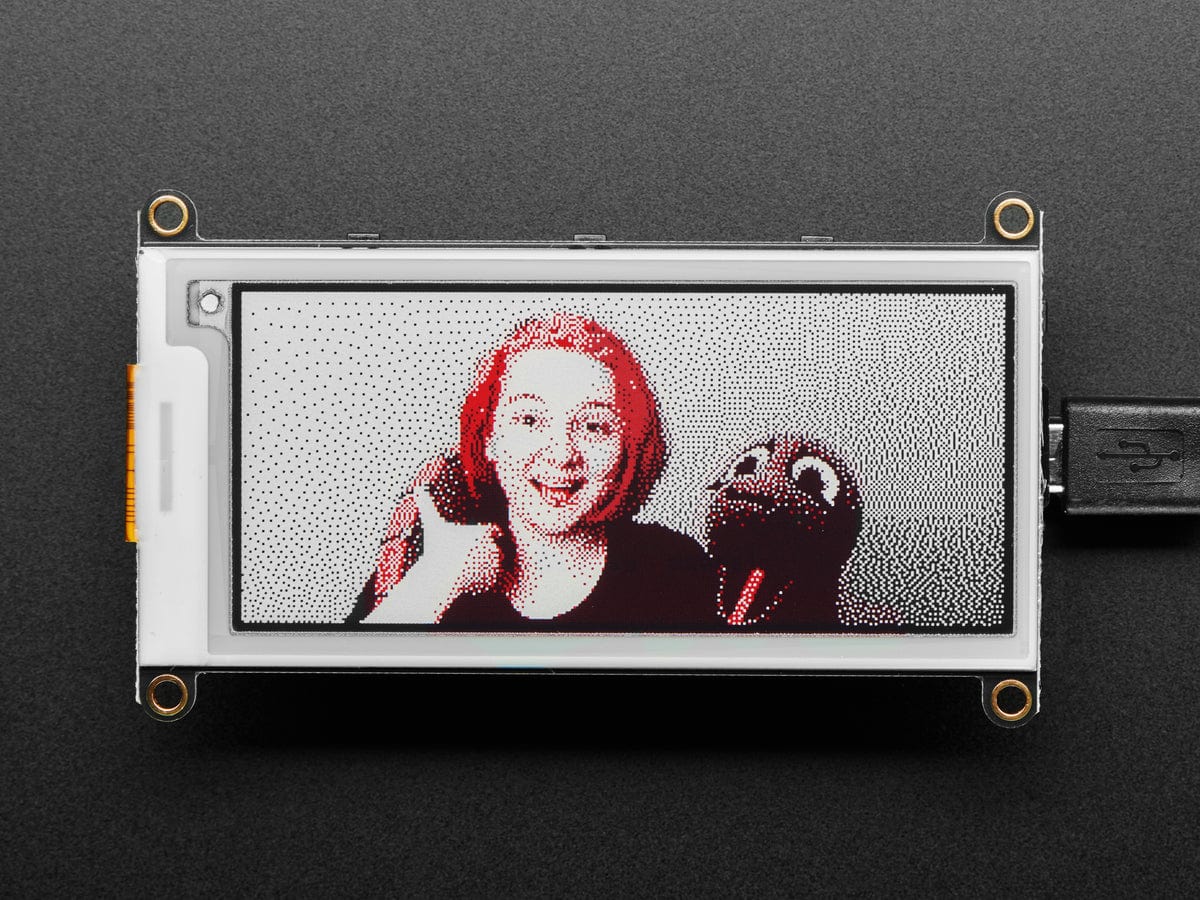 Adafruit 2.9" Tri-Color eInk / ePaper Display FeatherWing - The Pi Hut