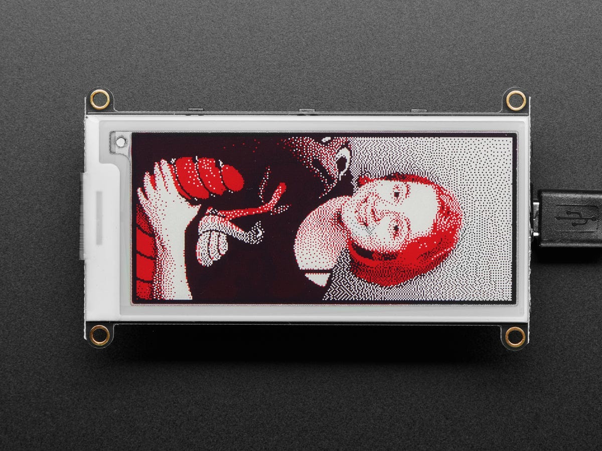 Adafruit 2.9" Tri-Color eInk / ePaper Display FeatherWing - The Pi Hut