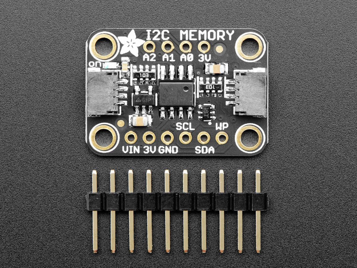 Adafruit 24LC32 I2C EEPROM Breakout - 32Kbit / 4 KB - Stemma QT - The Pi Hut