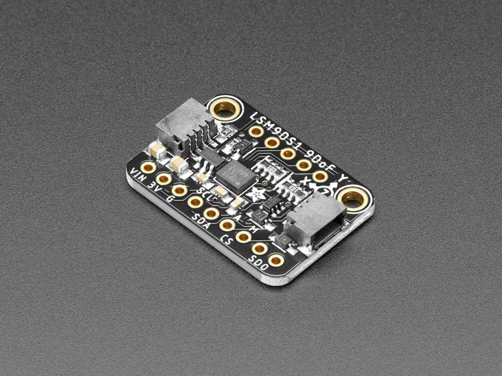 Adafruit 9-DOF LSM9DS1 Breakout Board - STEMMA QT / Qwiic by Adafruit - The Pi Hut