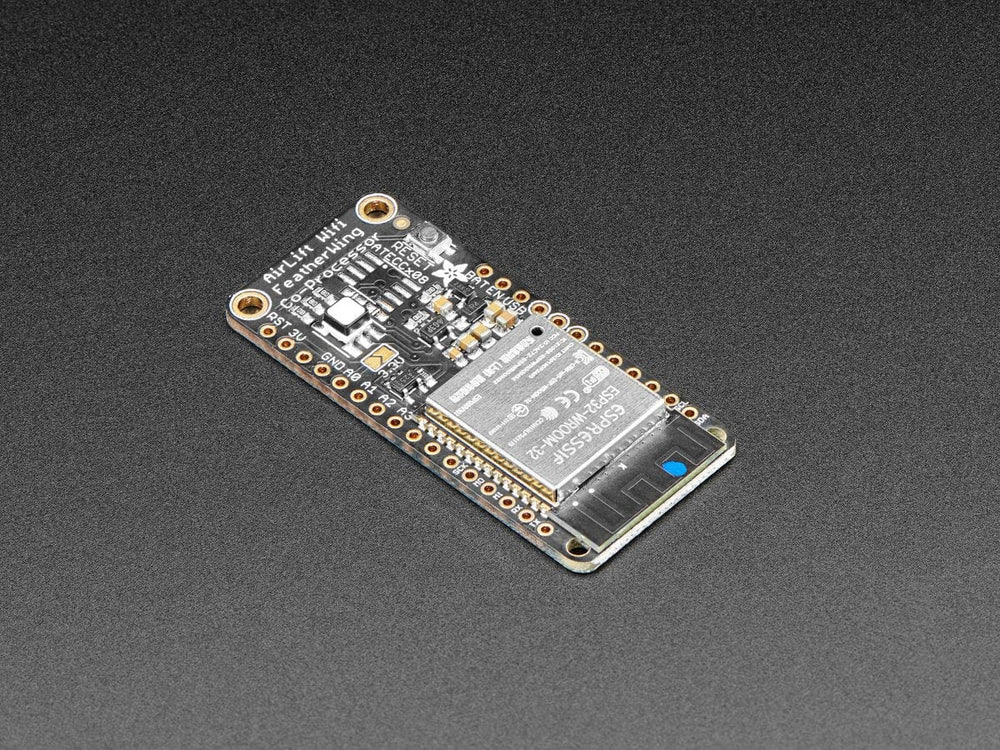 Adafruit AirLift FeatherWing – ESP32 WiFi Co-Processor by Adafruit - The Pi Hut