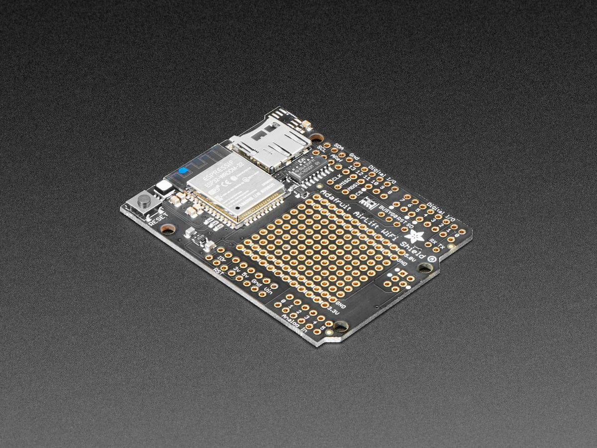 Adafruit AirLift Shield - ESP32 WiFi Co-Processor by Adafruit - The Pi Hut