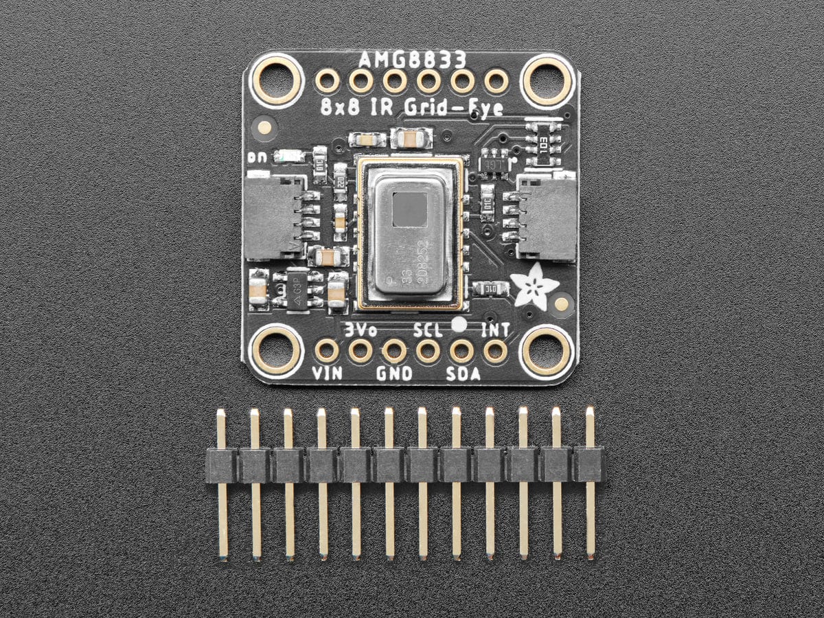 Adafruit AMG8833 IR Thermal Camera Breakout (STEMMA QT) by Adafruit - The Pi Hut