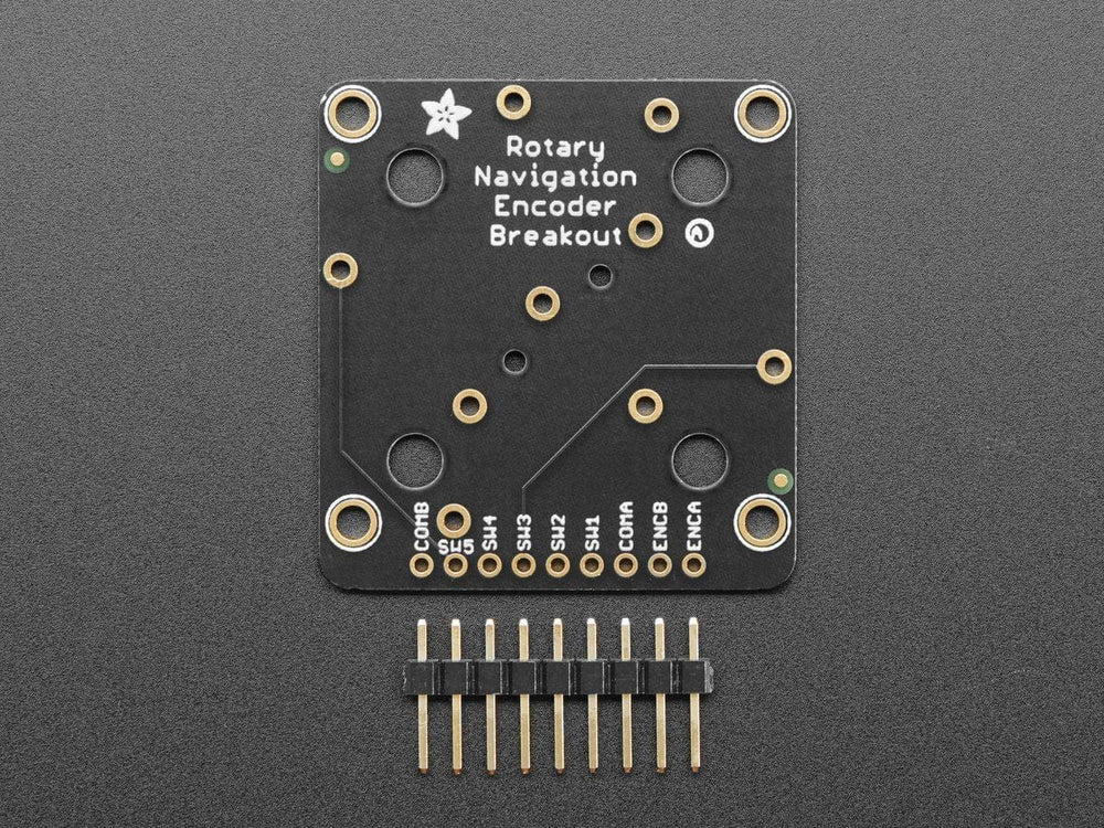 Adafruit ANO Rotary Navigation Encoder Breakout PCB by Adafruit - The Pi Hut