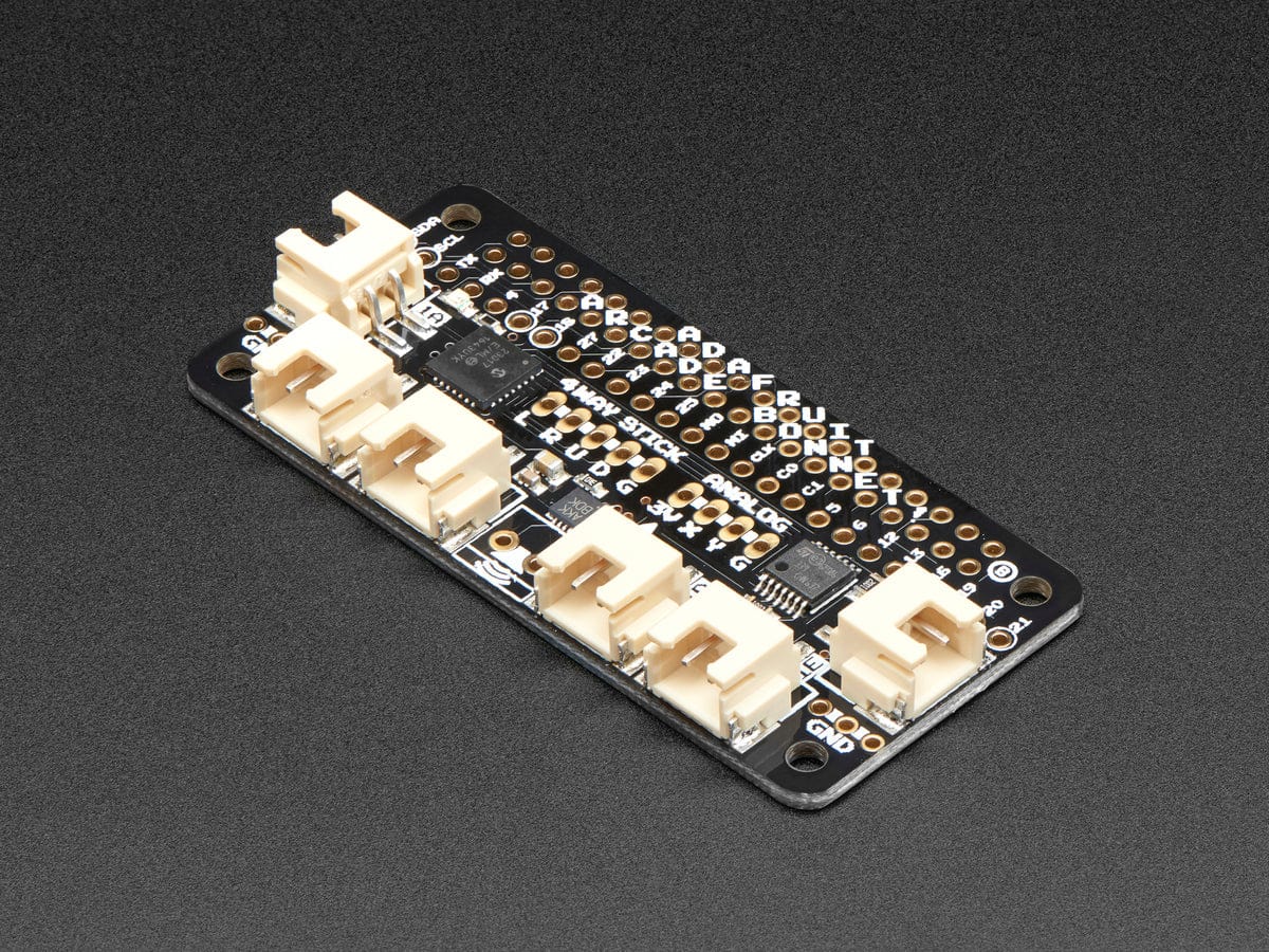 Adafruit Arcade Bonnet for Raspberry Pi with JST Connectors (Mini Kit) by Adafruit - The Pi Hut