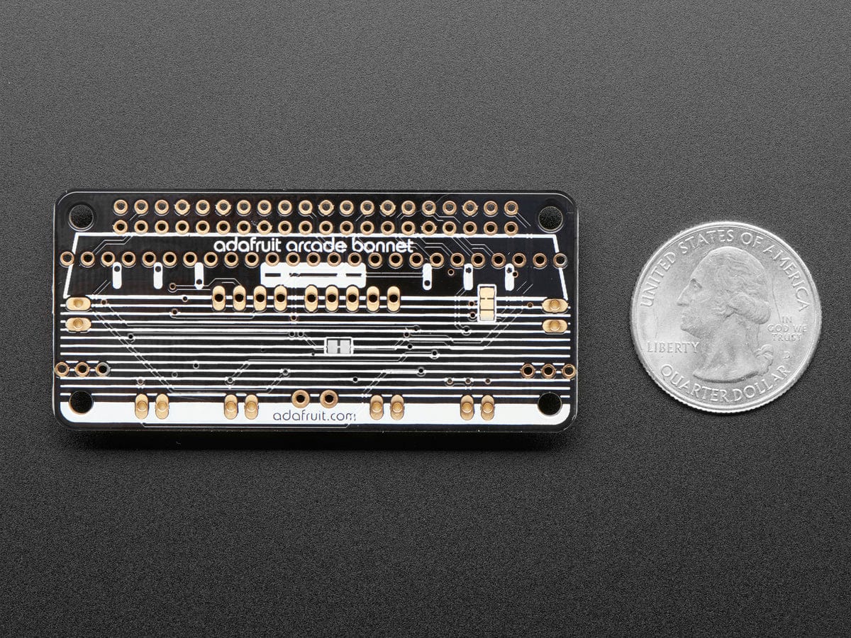 Adafruit Arcade Bonnet for Raspberry Pi with JST Connectors (Mini Kit) by Adafruit - The Pi Hut