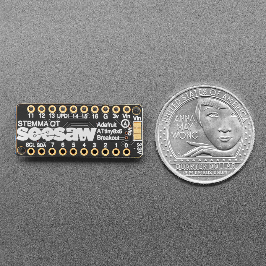 Adafruit ATtiny816 Breakout with seesaw - STEMMA QT / Qwiic by Adafruit - The Pi Hut