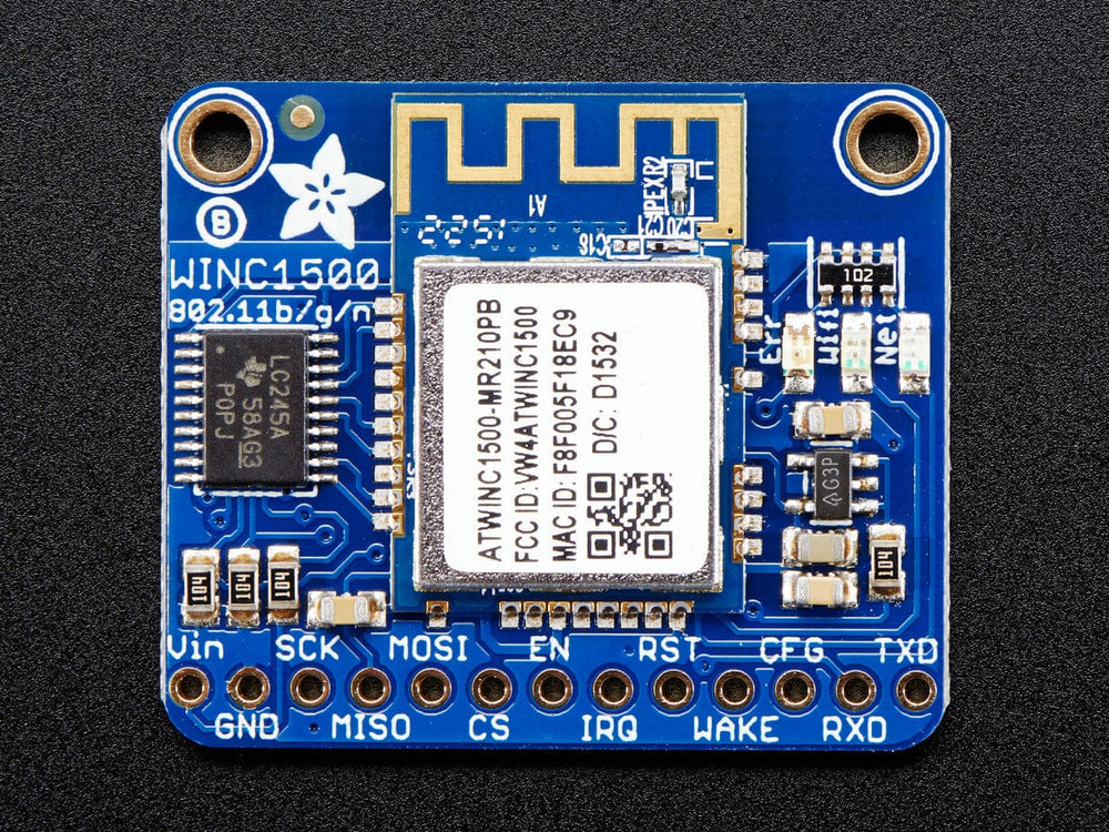 Adafruit ATWINC1500 WiFi Breakout by Adafruit - The Pi Hut