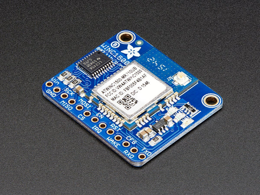 Adafruit ATWINC1500 WiFi Breakout with uFL Connector (fw 19.4.4) by Adafruit - The Pi Hut