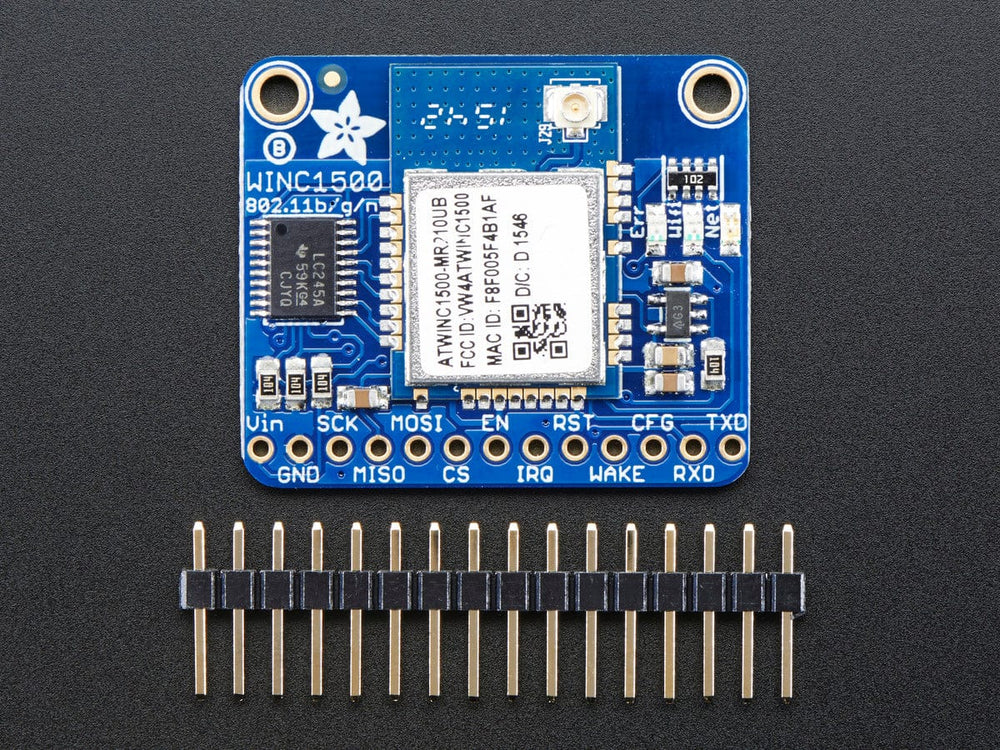 Adafruit ATWINC1500 WiFi Breakout with uFL Connector (fw 19.4.4) by Adafruit - The Pi Hut