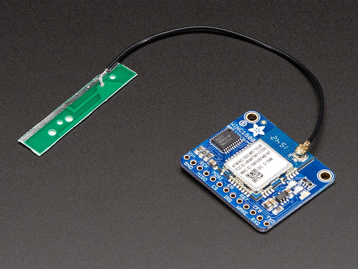 Adafruit ATWINC1500 WiFi Breakout with uFL Connector (fw 19.4.4) by Adafruit - The Pi Hut