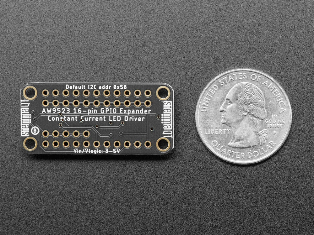 Adafruit AW9523 GPIO Expander and LED Driver Breakout (STEMMA QT / Qwiic) by Adafruit - The Pi Hut