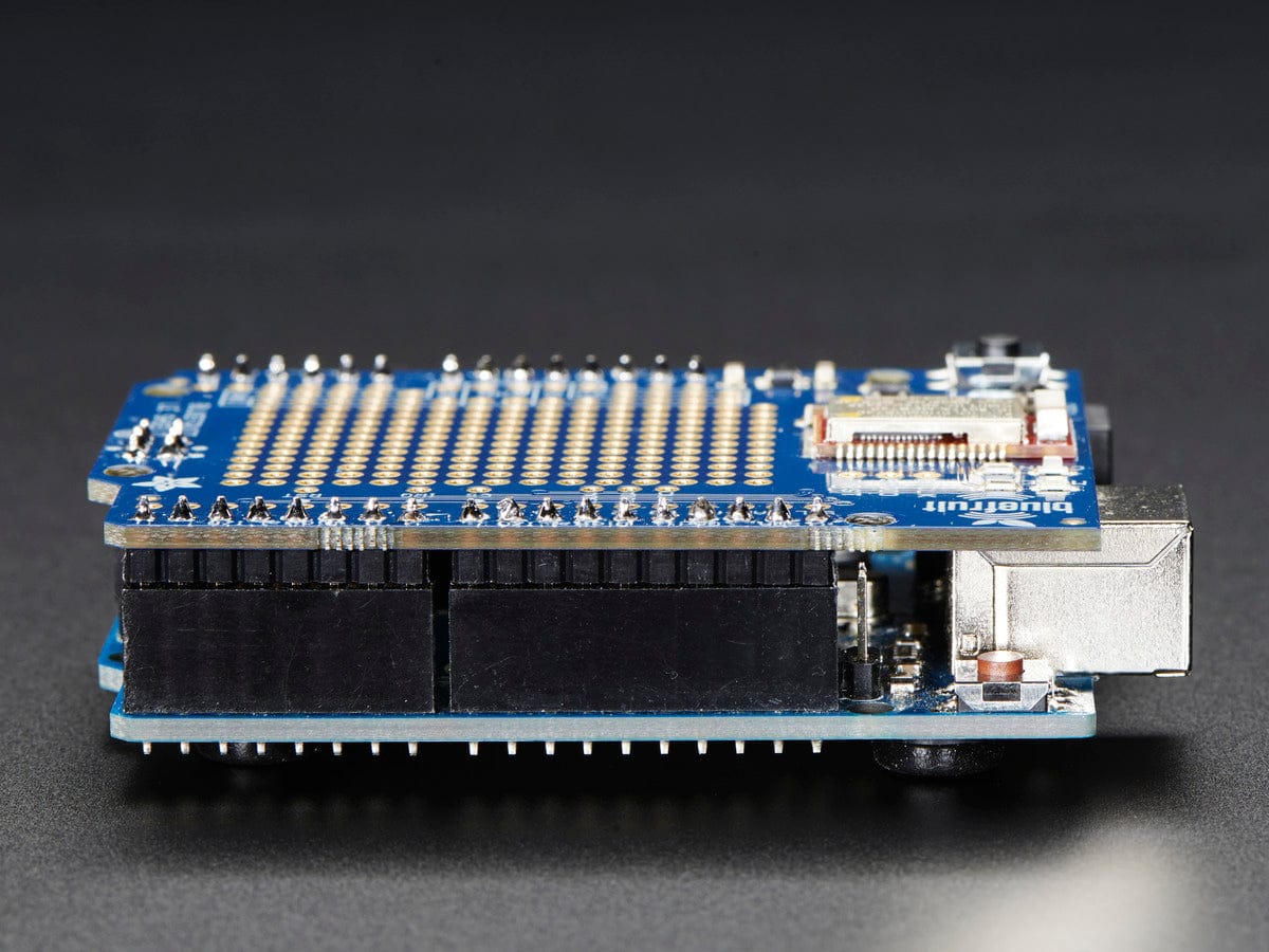 Adafruit Bluefruit LE Shield - Bluetooth LE for Arduino by Adafruit - The Pi Hut