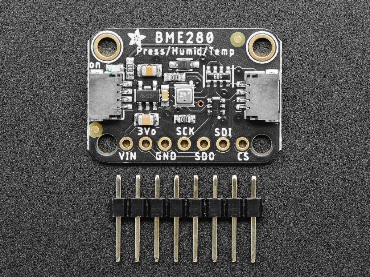 Adafruit BME280 I2C or SPI Temperature Humidity Pressure Sensor (STEMMA QT) by Adafruit - The Pi Hut