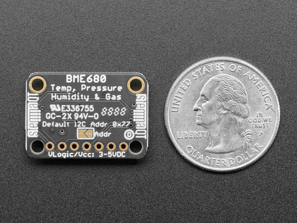 Adafruit BME680 - Temperature, Humidity, Pressure and Gas Sensor (STEMMA QT) by Adafruit - The Pi Hut