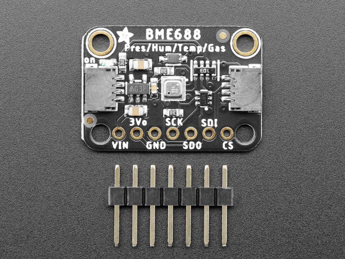Adafruit BME688 - Temperature, Humidity, Pressure and Gas Sensor by Adafruit - The Pi Hut