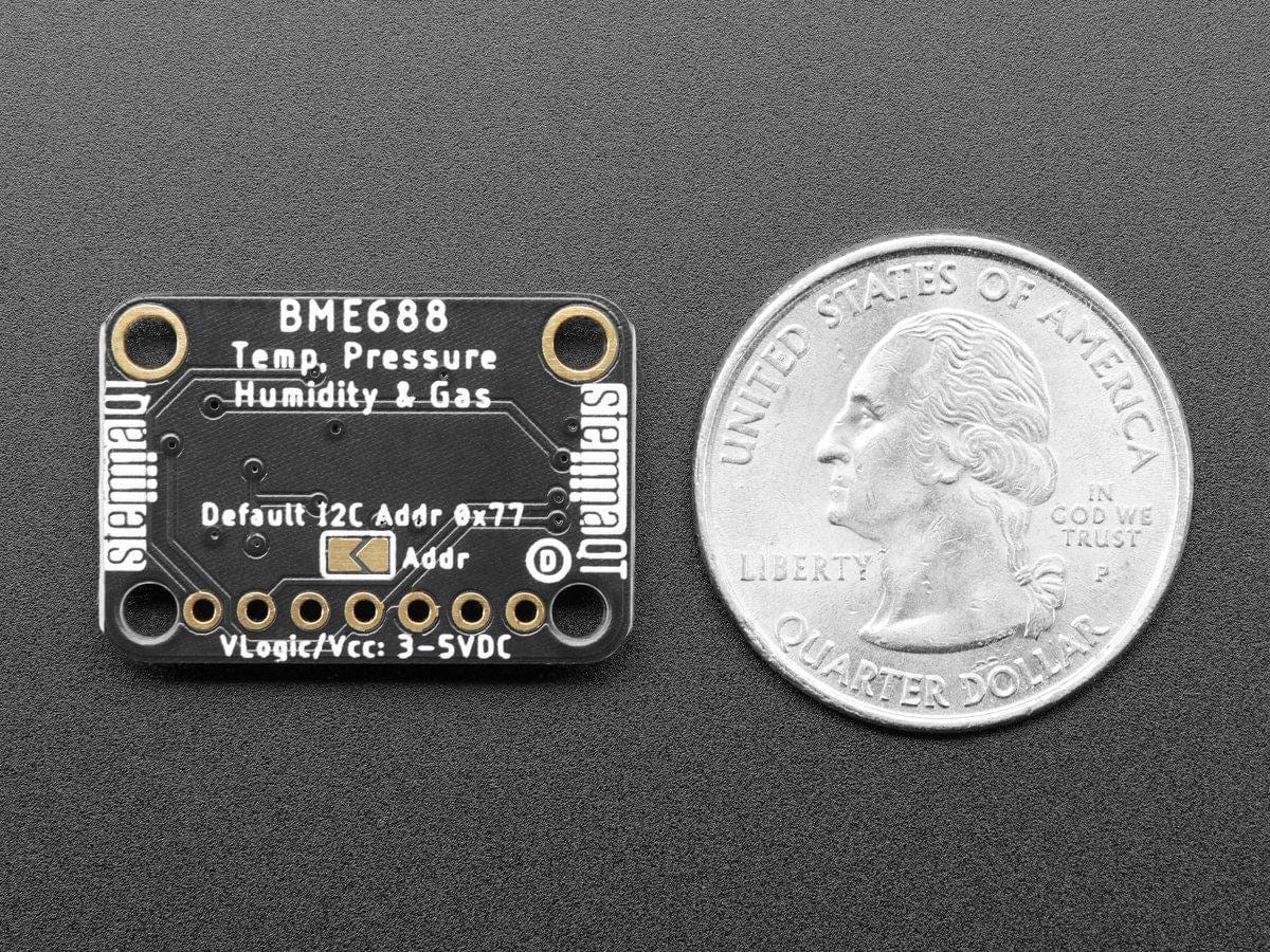 Adafruit BME688 - Temperature, Humidity, Pressure and Gas Sensor by Adafruit - The Pi Hut