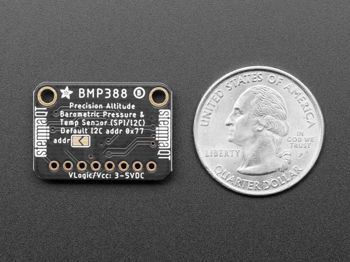 Adafruit BMP388 - Precision Barometric Pressure and Altimeter (STEMMA QT) by Adafruit - The Pi Hut