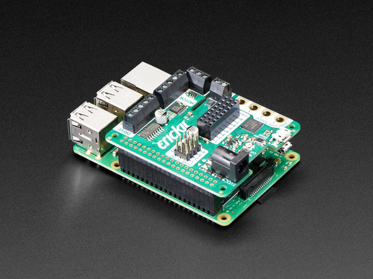 Adafruit CRICKIT HAT for Raspberry Pi by Adafruit - The Pi Hut