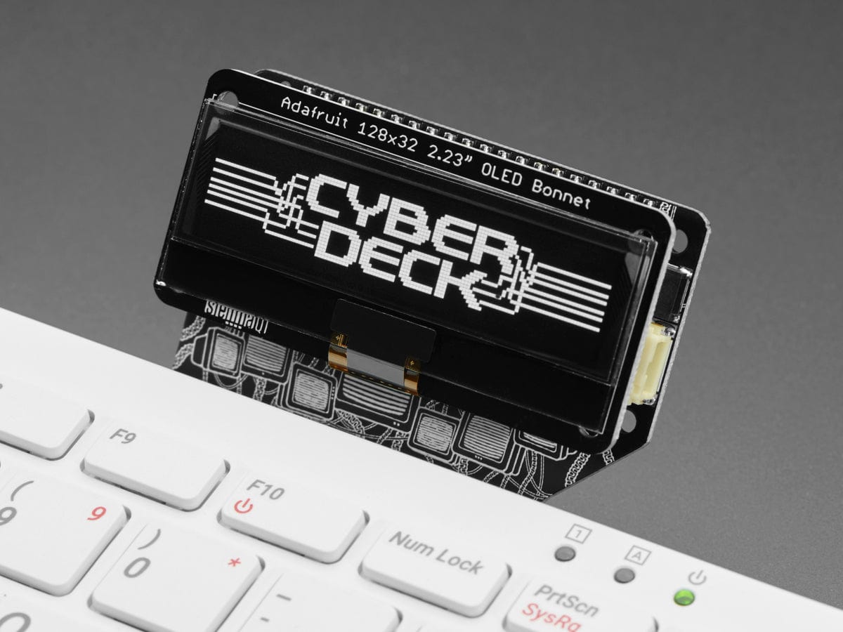 Adafruit CYBERDECK Bonnet for Raspberry Pi 500/400 by Adafruit - The Pi Hut