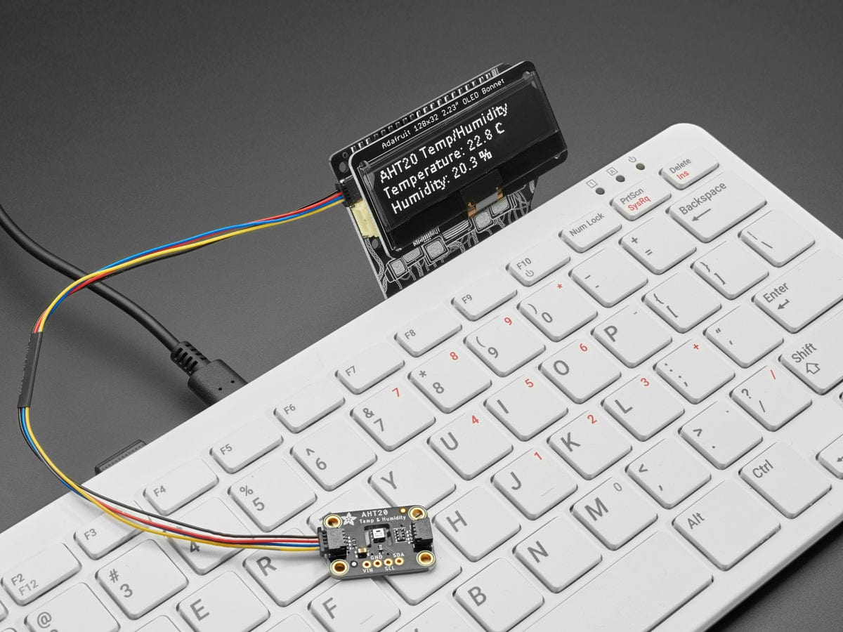 Adafruit CYBERDECK Bonnet for Raspberry Pi 500/400 by Adafruit - The Pi Hut