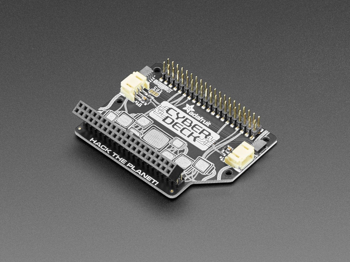 Adafruit CYBERDECK Bonnet for Raspberry Pi 500/400 by Adafruit - The Pi Hut