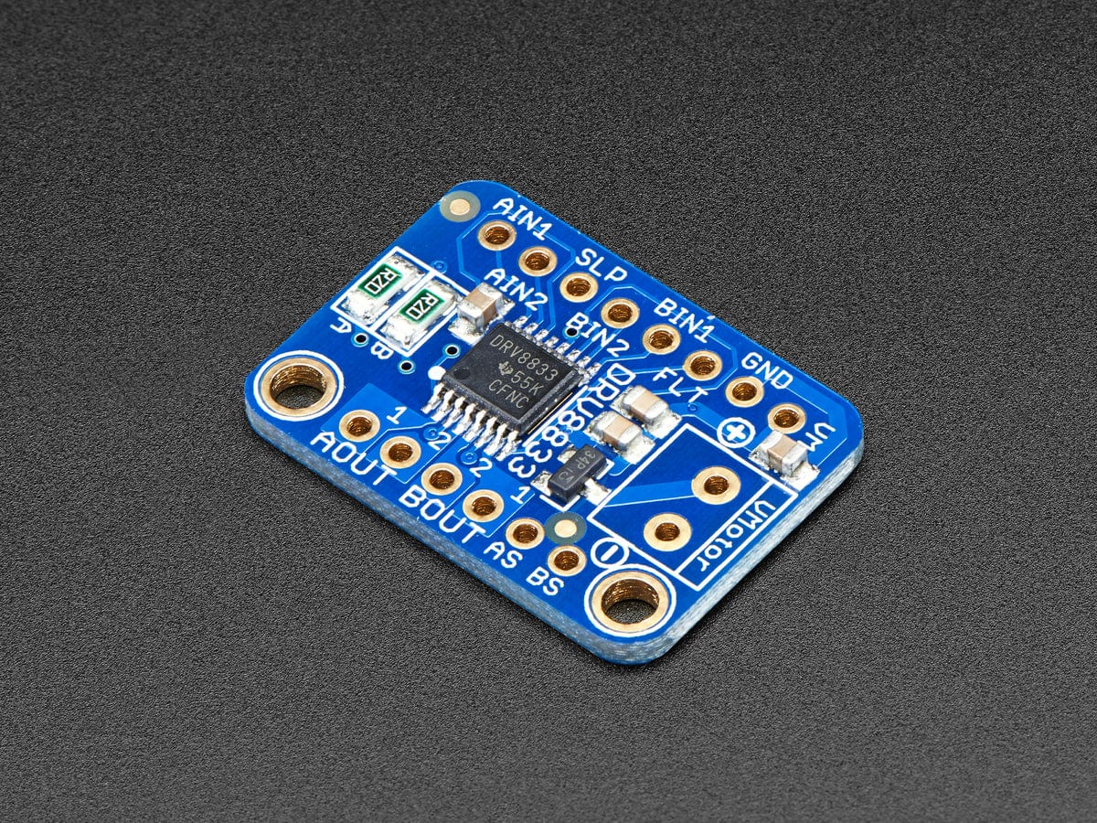 Adafruit DRV8833 DC/Stepper Motor Driver Breakout Board by Adafruit - The Pi Hut