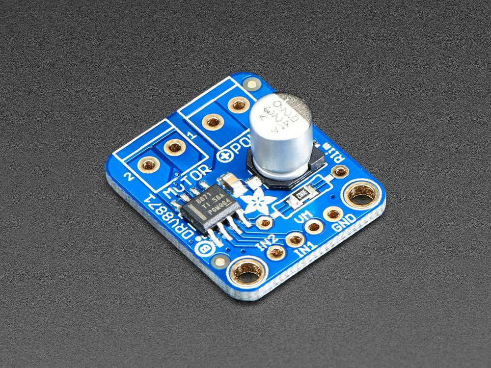 Adafruit DRV8871 DC Motor Driver Breakout Board - 3.6A Max by Adafruit - The Pi Hut