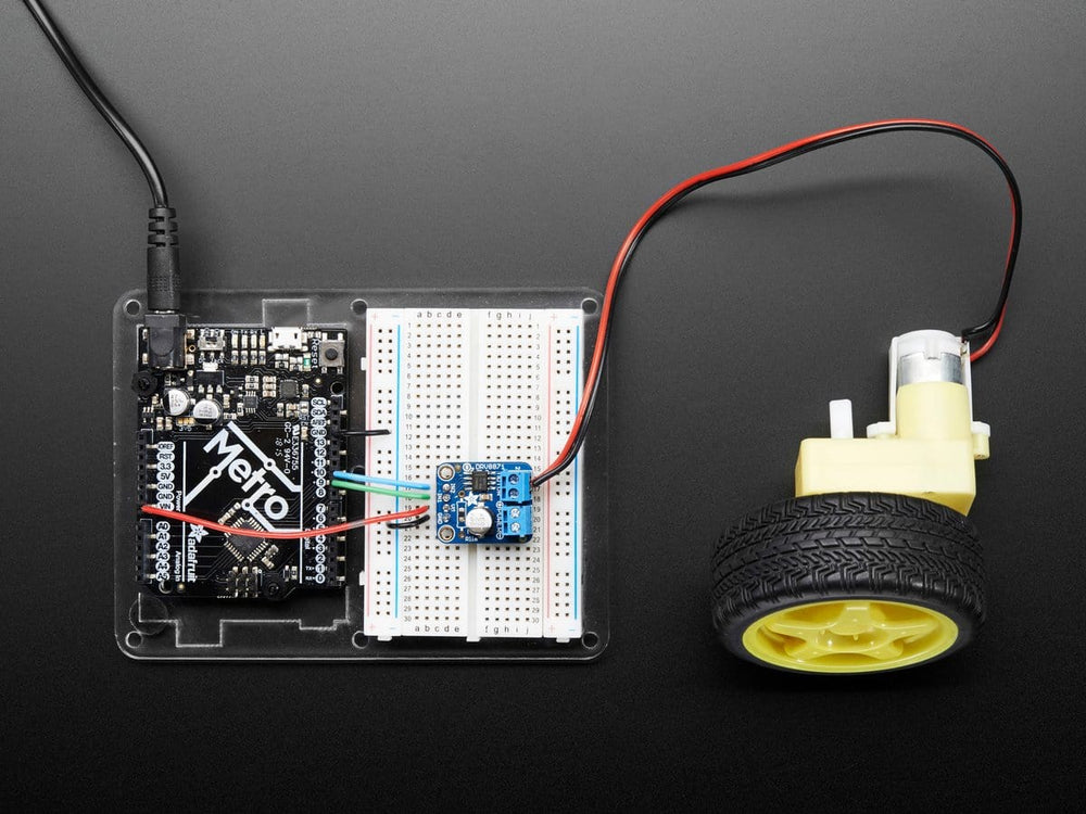 Adafruit DRV8871 DC Motor Driver Breakout Board - 3.6A Max by Adafruit - The Pi Hut