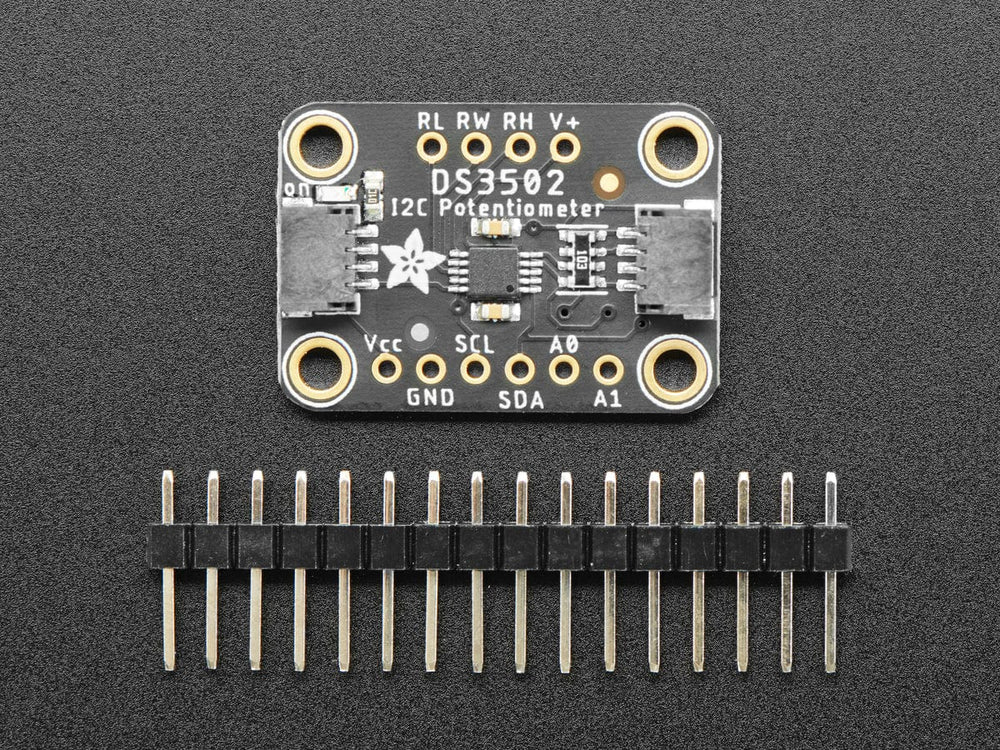 Adafruit DS3502 I2C Digital 10K Potentiometer Breakout (STEMMA QT / Qwiic) by Adafruit - The Pi Hut