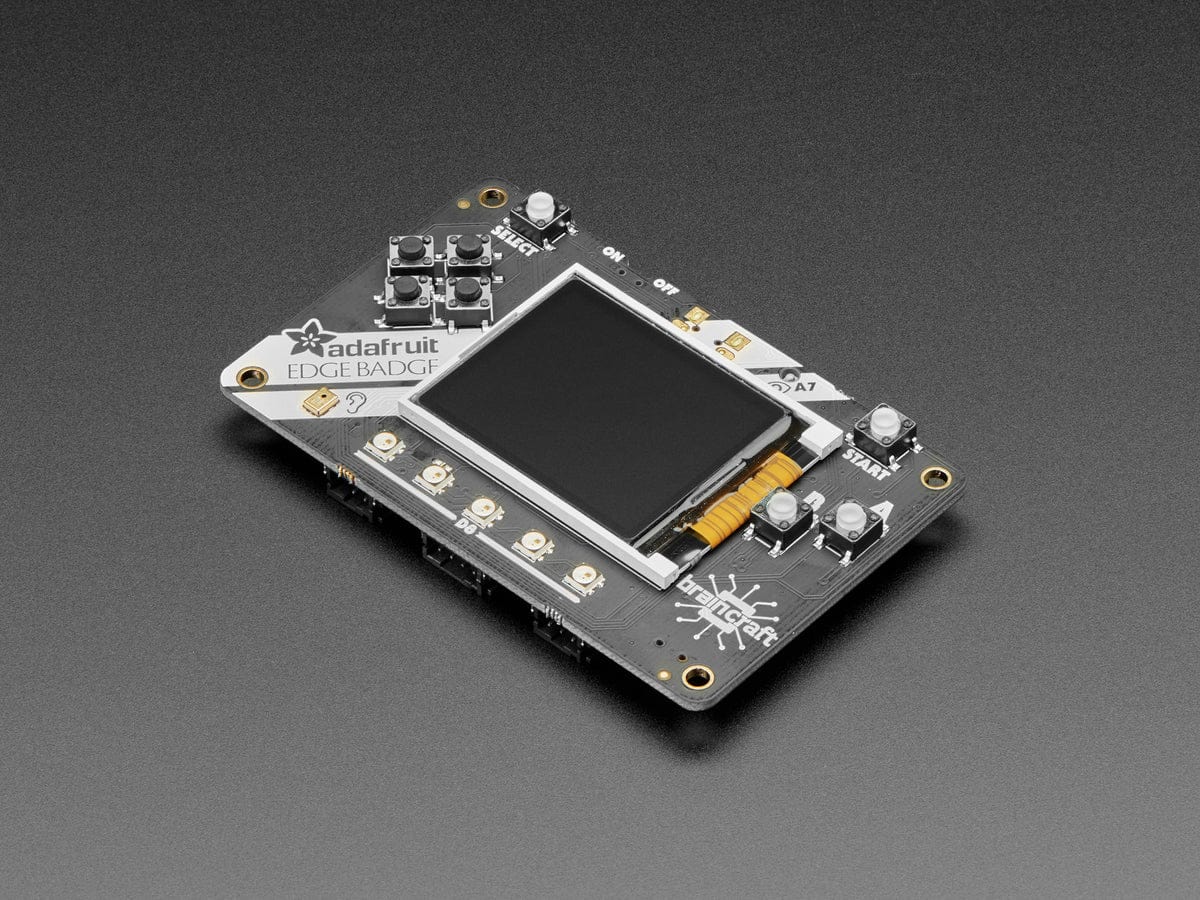 Adafruit EdgeBadge - TensorFlow Lite for Microcontrollers by Adafruit - The Pi Hut