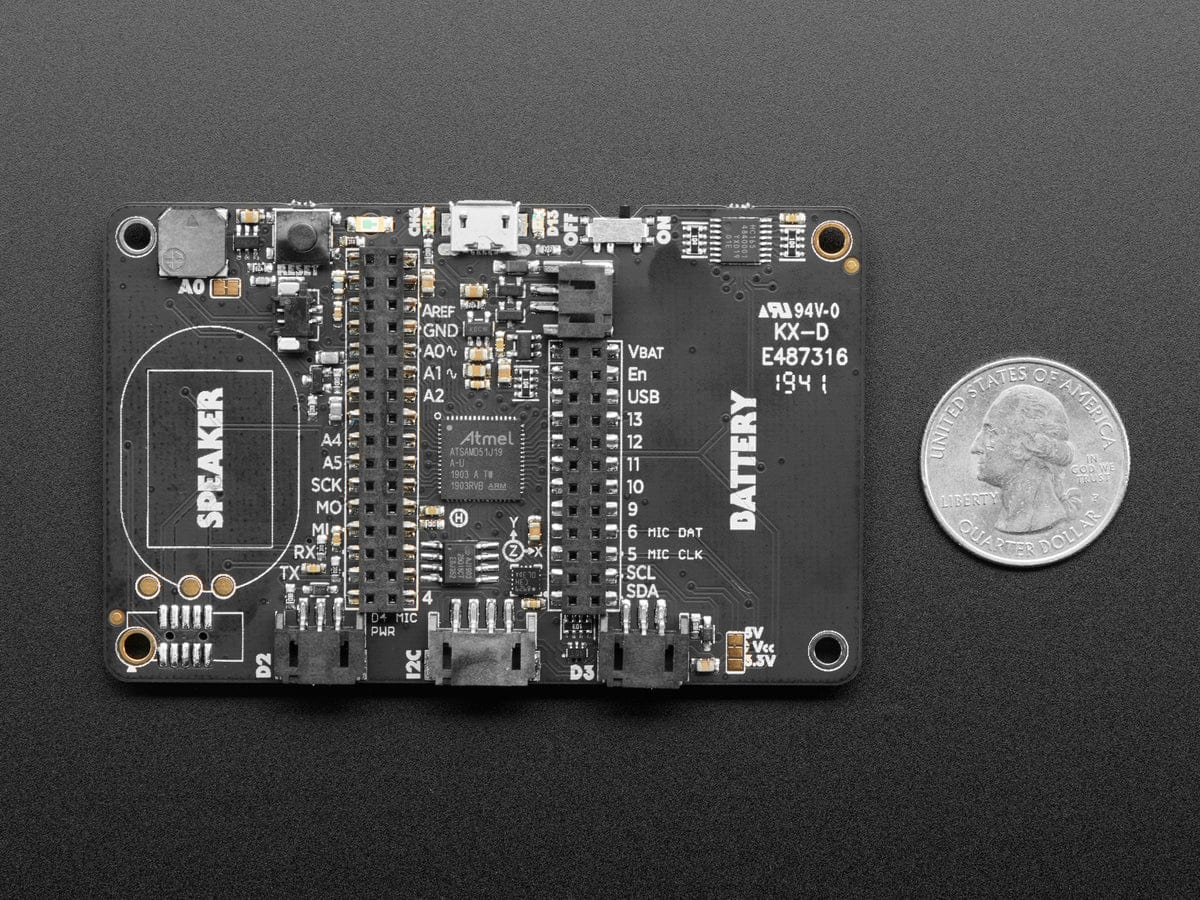 Adafruit EdgeBadge - TensorFlow Lite for Microcontrollers by Adafruit - The Pi Hut