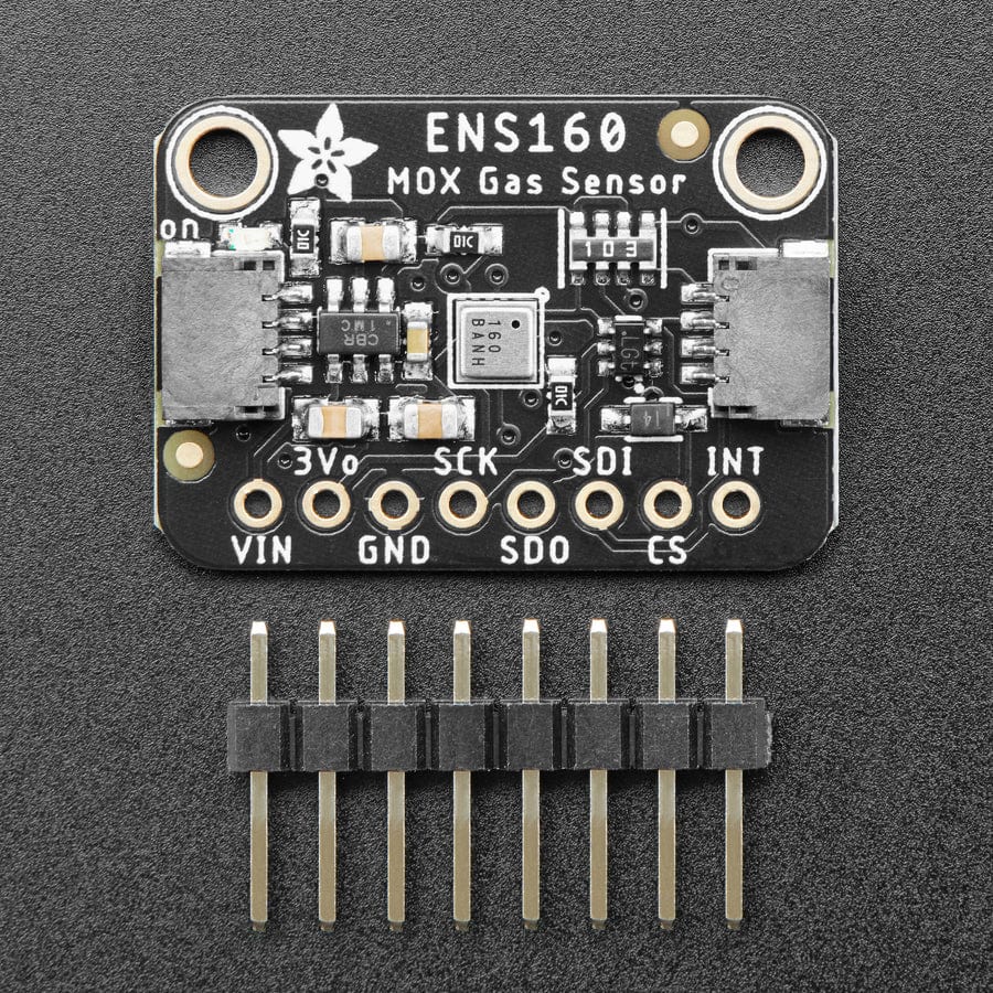 Adafruit ENS160 MOX Gas Sensor - Sciosense CCS811 Upgrade - STEMMA QT / Qwiic by Adafruit - The Pi Hut