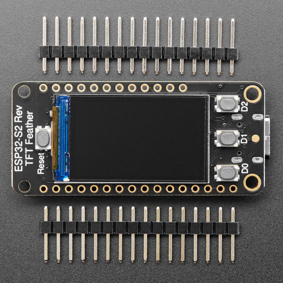 Adafruit ESP32-S2 Reverse TFT Feather by Adafruit - The Pi Hut