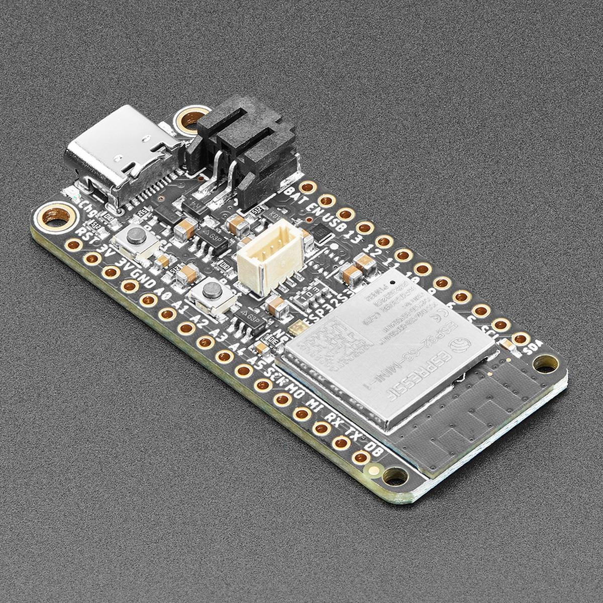 Adafruit ESP32-S3 Feather with 4MB Flash 2MB PSRAM - STEMMA QT / Qwiic by Adafruit - The Pi Hut