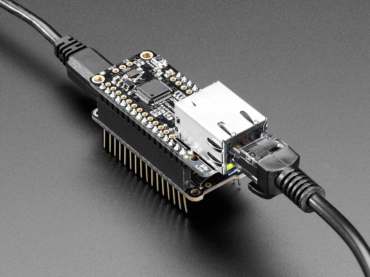 Adafruit Ethernet FeatherWing by Adafruit - The Pi Hut