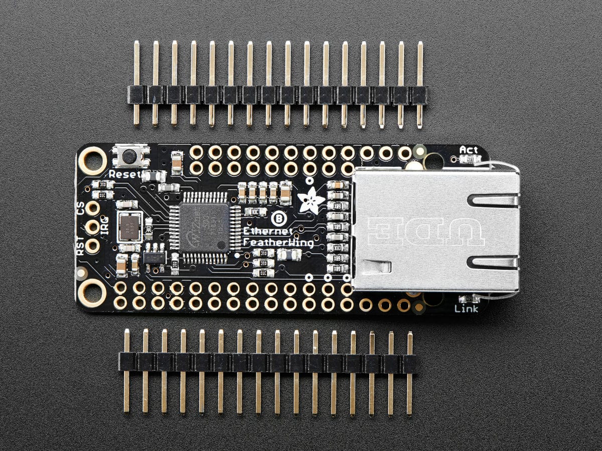 Adafruit Ethernet FeatherWing by Adafruit - The Pi Hut