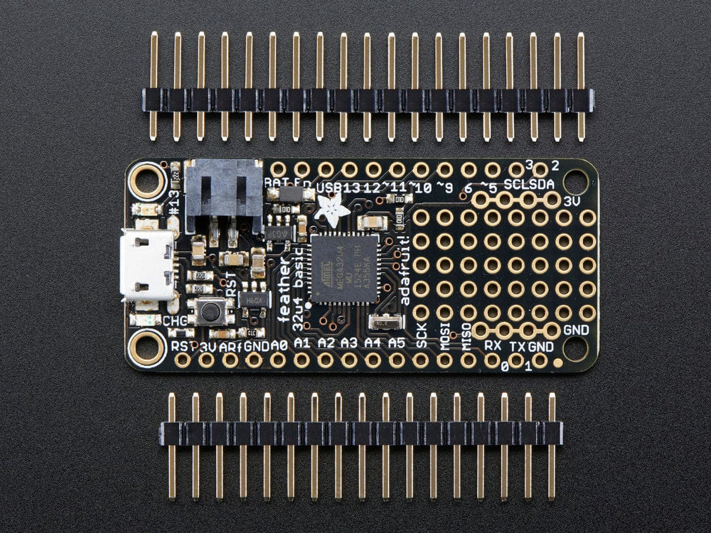 Adafruit Feather 32u4 Basic Proto by Adafruit - The Pi Hut