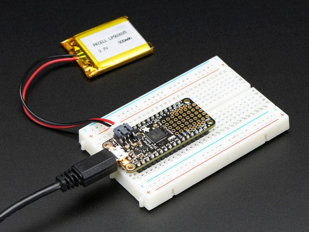 Adafruit Feather 32u4 Basic Proto by Adafruit - The Pi Hut