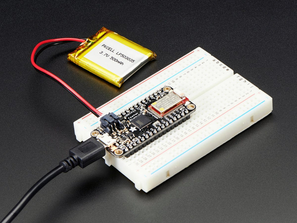 Adafruit Feather 32u4 Bluefruit LE with Headers - Assembled by Adafruit - The Pi Hut