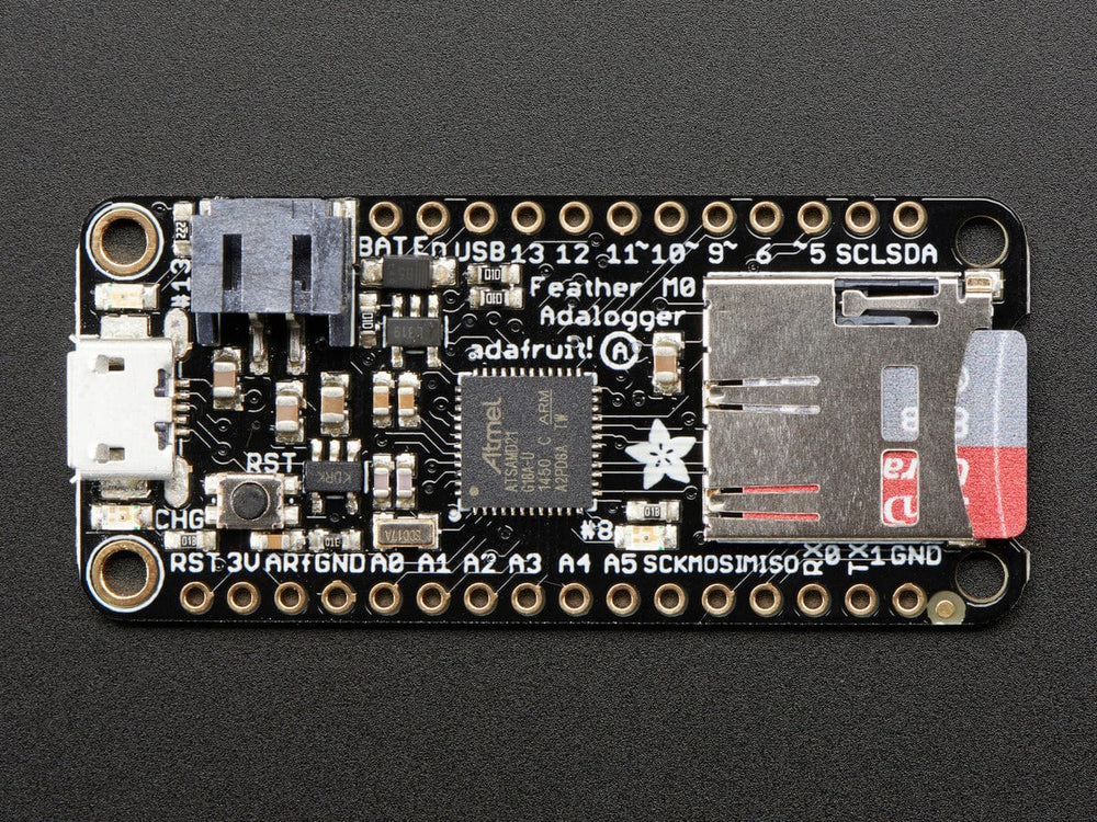 Adafruit Feather M0 Adalogger by Adafruit - The Pi Hut