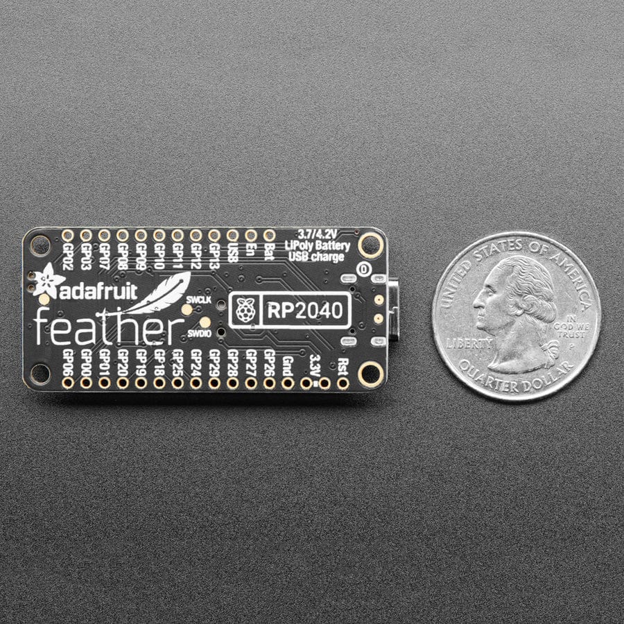 Adafruit Feather RP2040 by Adafruit - The Pi Hut